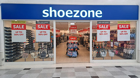 Shoe Shops in [Stretford] (1850) Shoe Zone