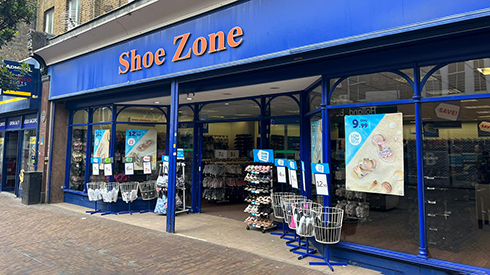 shoe zone surrey quays