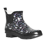 Shoe Zone Floral Ankle Welly