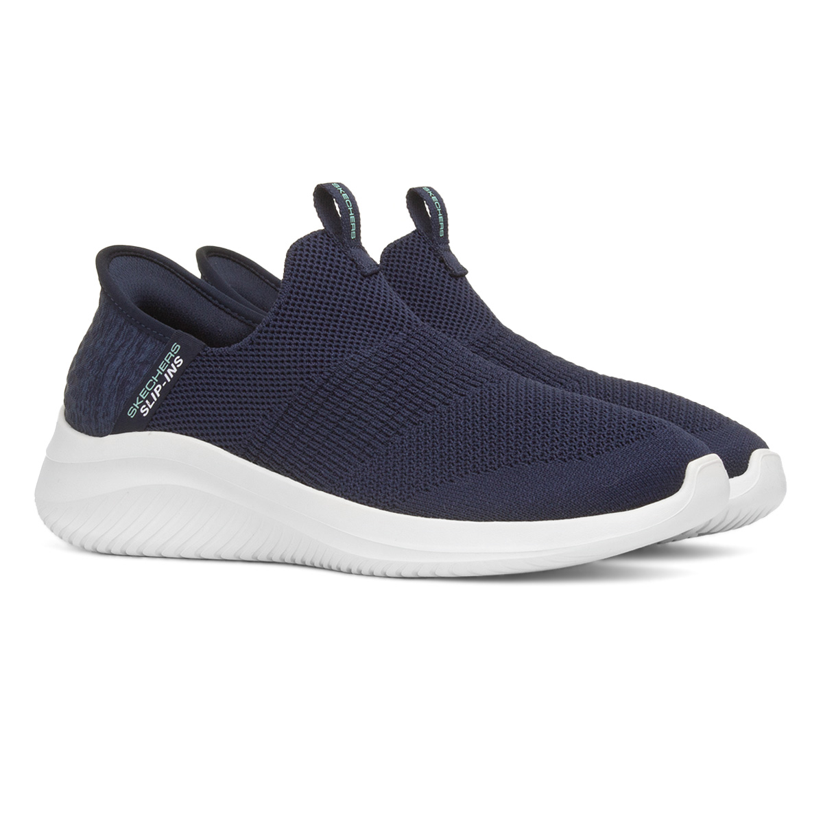 Skechers Slip Ins Ultra Flex Womens Navy Trainer