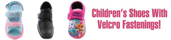Kids Shoes With Velcro Fastenings