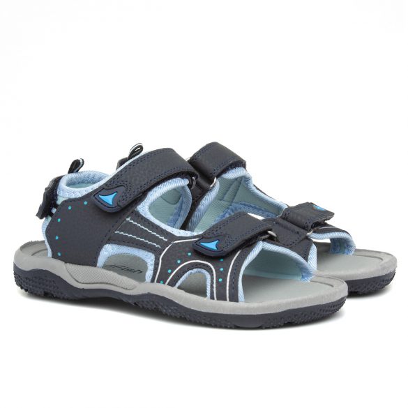 Red Fish Boys Blue Sport Sandal