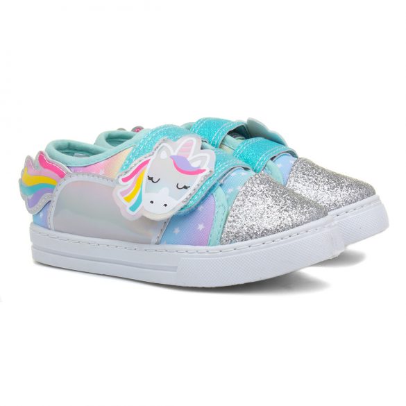 Buckle My Shoe Girls Unicorn Easy Fast Shoe