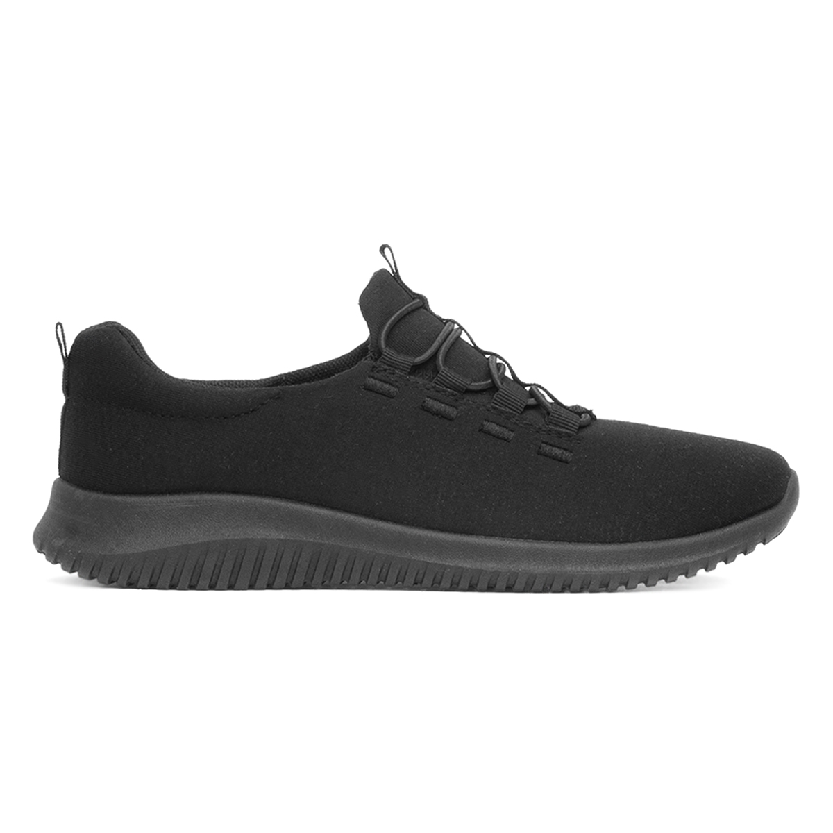Lilley Womens Black Casual Shoe