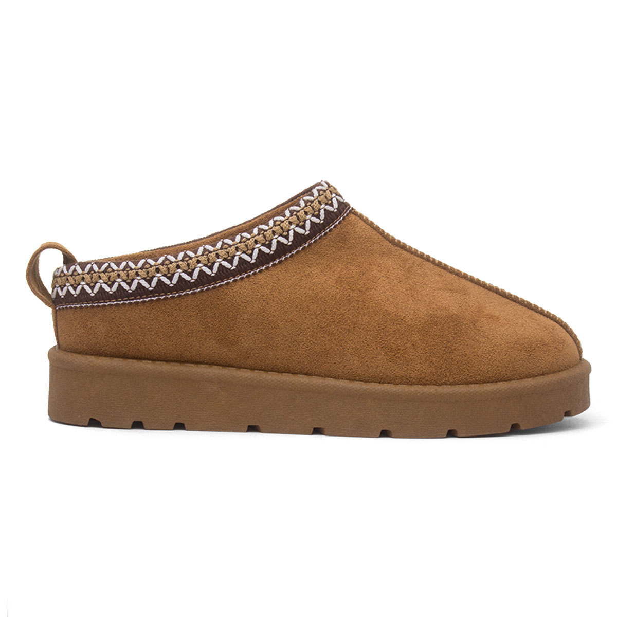 Truffle Collection Chloe Womens Chestnut Slipper