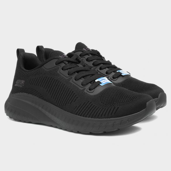 Skechers Bobs Squad Chaos Womens Black Trainer