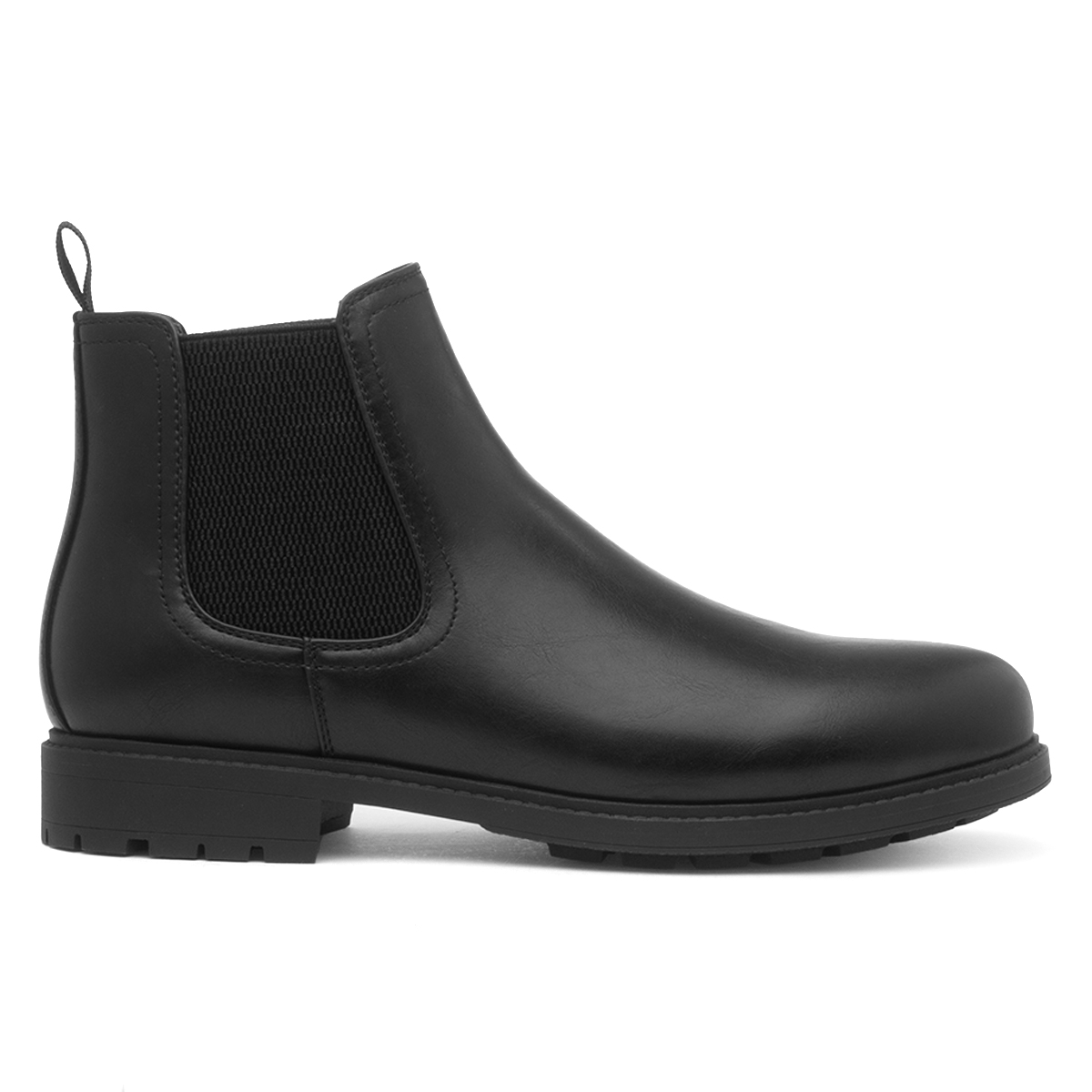 Beckett Mens Black Chelsea Pull On Boot