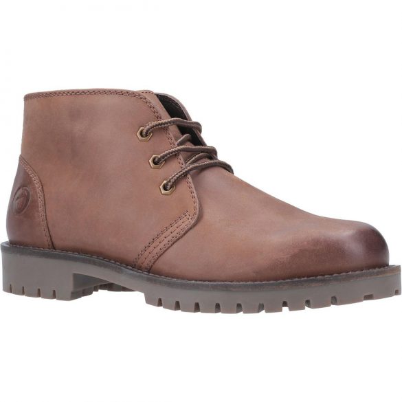 Cotswold Mens Stroud Lace Up Shoe Boot in Tan