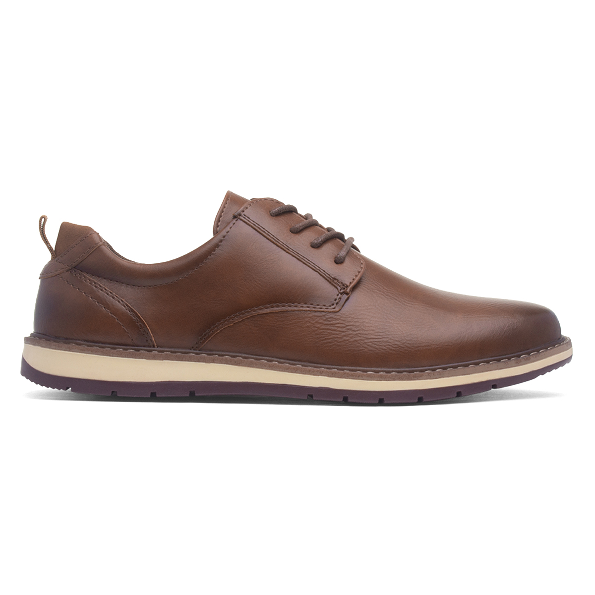 Cushion Walk Ted Mens Tan Lace Up Shoe