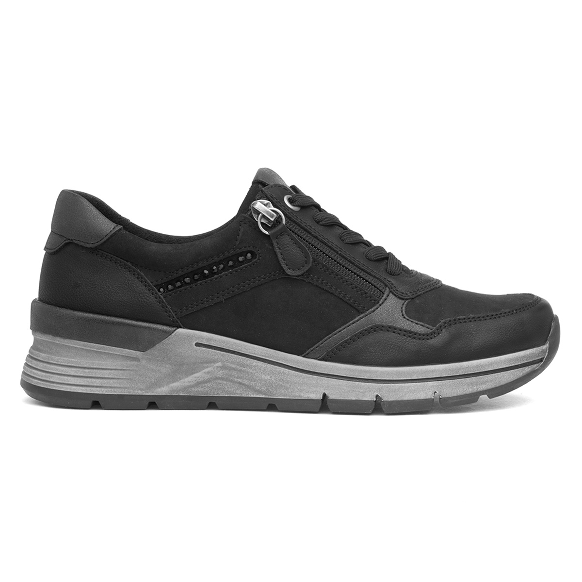 Relife Isabella Womens Black Casual Shoe Relife Isabella Womens Black Casual Shoe