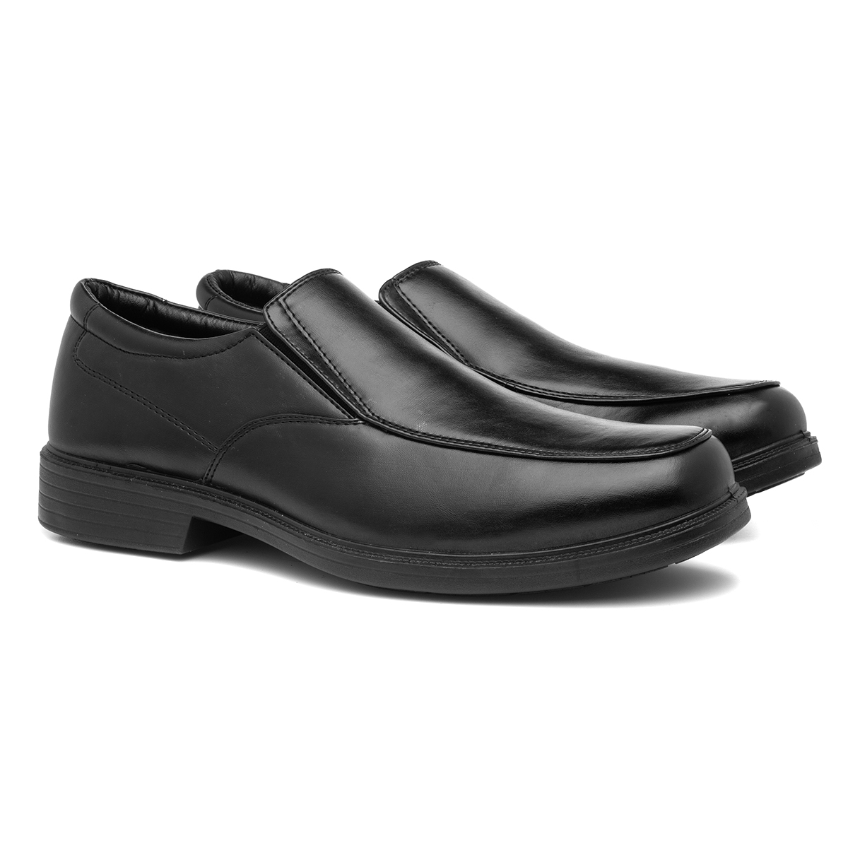 Hobos Brady Mens Black Slip On Formal Shoe Hobos Brady Mens Black Slip On Formal Shoe