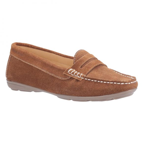 Hush Puppies Margot Slip On Loafer in Tan