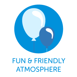 Benefits - Fun & Friendly Atmosphere