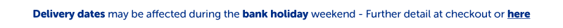 SB - Easter Bank Holiday Delivery Info