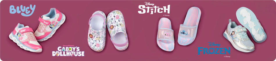 Girls Character Footwear Desktop