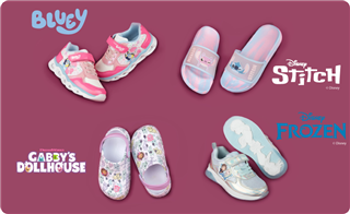 Girls Character Footwear Mobile