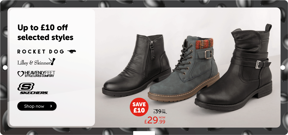 DHP Scroller SAVE £10 off selected styles