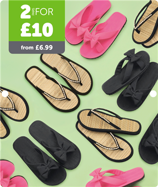 MHP Scroller 2 Pairs For £10 Flip Flops