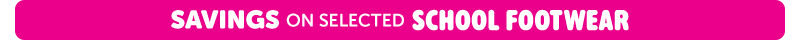 SB - Savings on selected school footwear