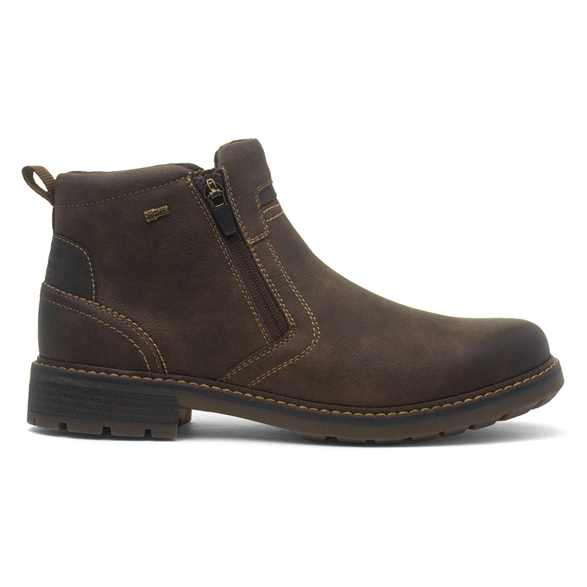 Relife Paraguay Mens Brown Ankle Boot